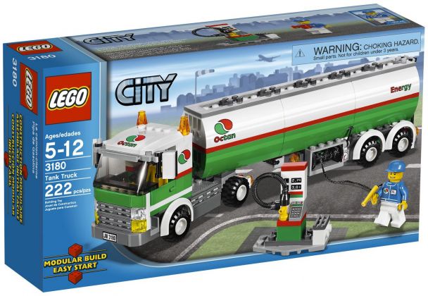 LEGO City 3180 Le camion-citerne
