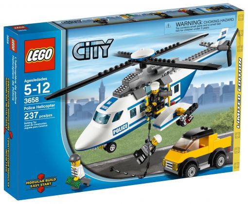 LEGO City 3658 L’hélicoptère de police