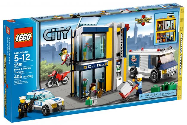 LEGO City 3661 Le transfert de fonds