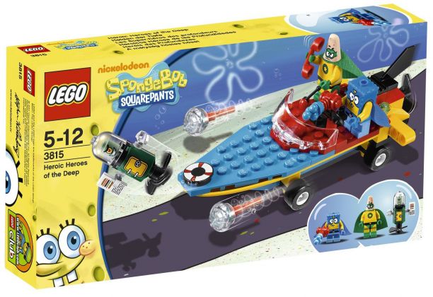 LEGO Bob l'éponge 3815 Les Super-héros des profondeurs