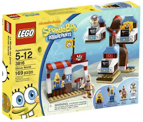 LEGO Bob l'éponge 3816 Le Monde des gants