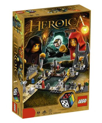 LEGO Jeux de société 3859 Nathuz - Les Grottes Maudites HEROICA