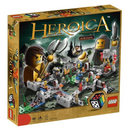 LEGO Jeux de société 3860 Fortaan - Le Château Assiégé HEROICA