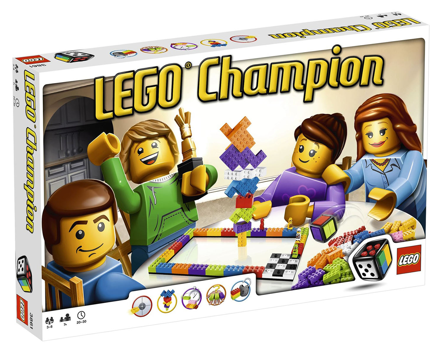 LEGO Jeux de société 3861 pas cher, LEGO Champion