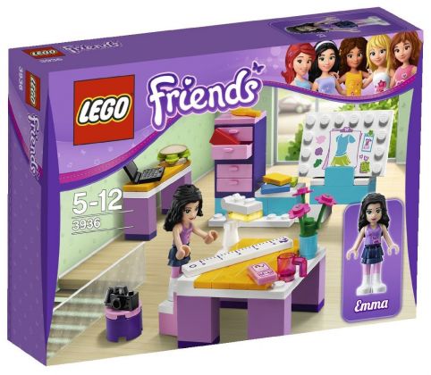 LEGO Friends 3936 Le studio de design d'Emma
