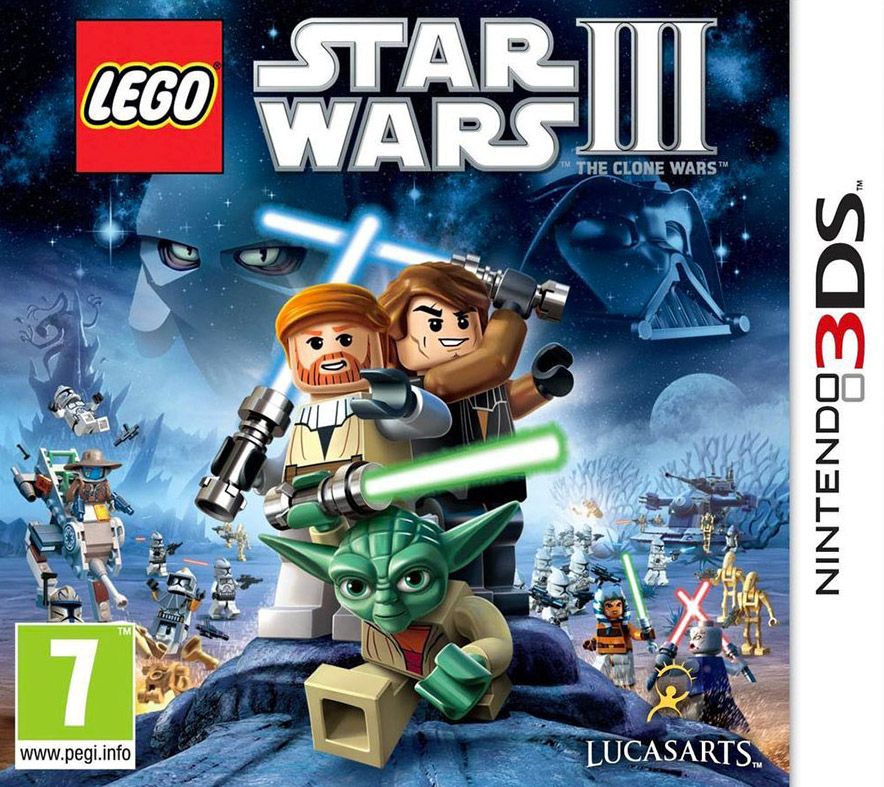 LEGO Jeux vidéo 3DS-LSW-TCW pas cher, LEGO Star Wars III : The Clone Wars -  Nintendo 3DS