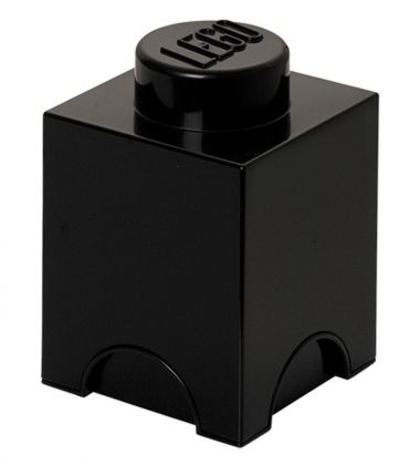 LEGO Rangement 40011733 Brique de rangement noire 1 plot