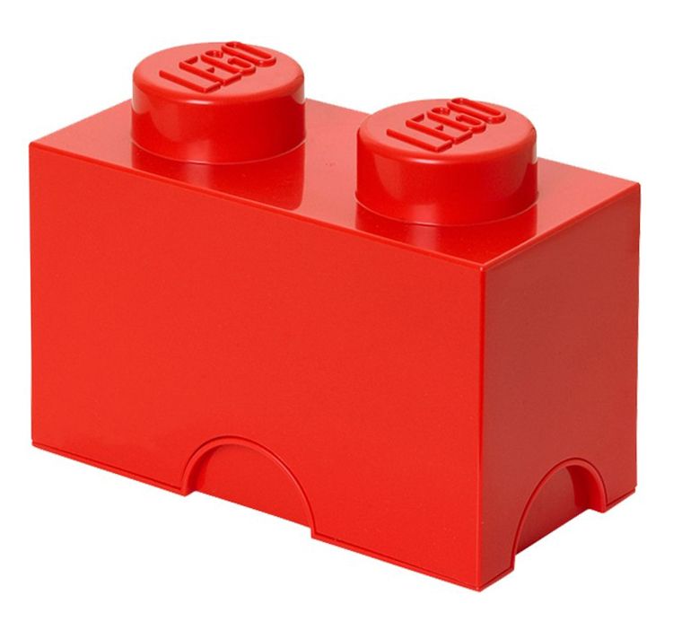 Brique de rangement empilable à 2 tiroirs 8 plots LEGO® Bleu ciel - Jeux de  construction