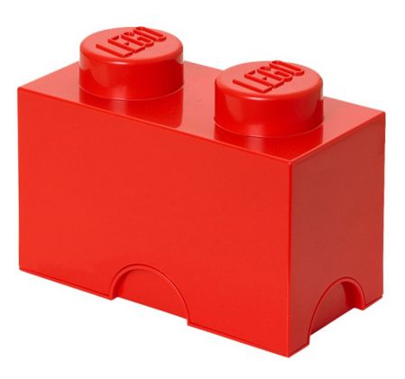 LEGO Rangement 40021751 Brique de rangement Lego Movie rouge 2 plots