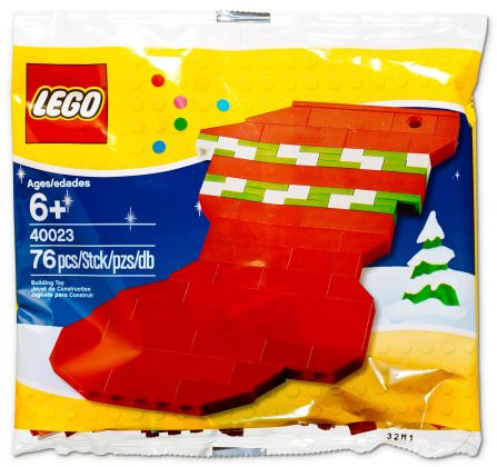 LEGO Saisonnier 40023 Chaussette de Noël (Polybag)