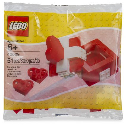 LEGO Saisonnier 40029 La boîte de la Saint-Valentin