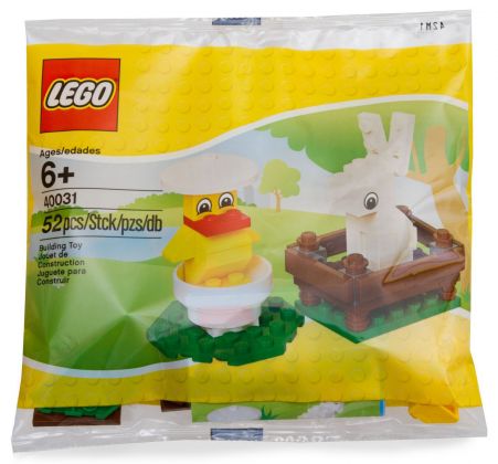 LEGO Saisonnier 40031 Le lapin et le poussin