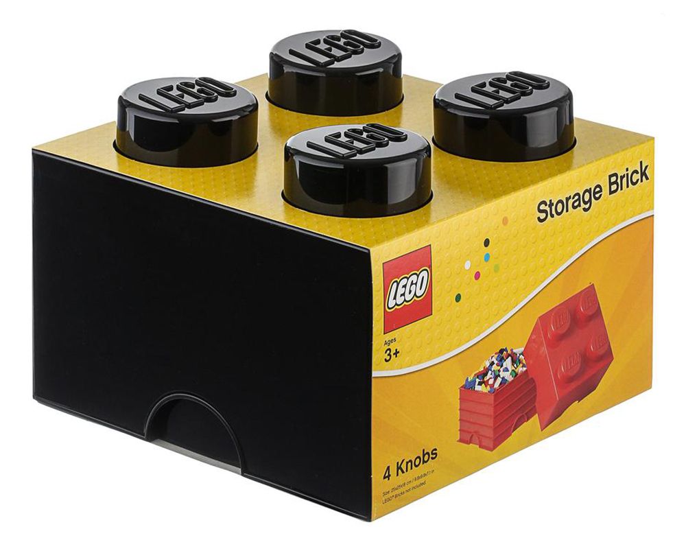 LEGO 40031739 Boîte de rangement LEGO, 4 plots, rose