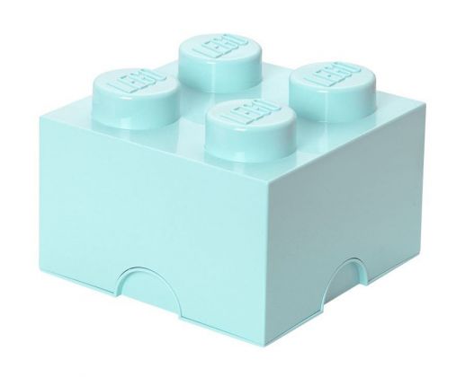 LEGO Rangement 40031742 Brique de rangement bleue pâle 4 plots