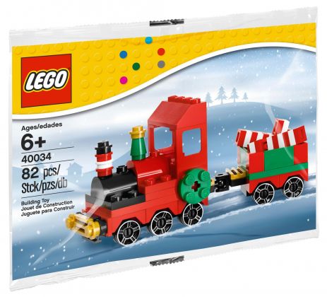 LEGO Saisonnier 40034 Le train de Noël
