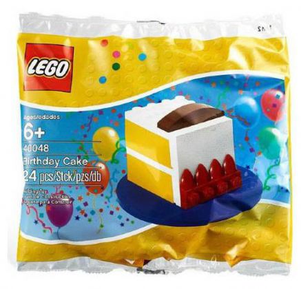 LEGO Saisonnier 40048 Le gâteau d'anniversaire