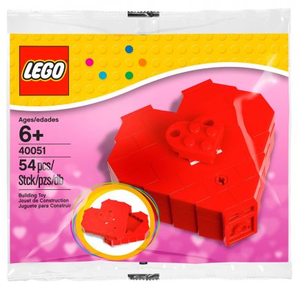 LEGO Saisonnier 40051 Le coeur de la Saint-Valentin