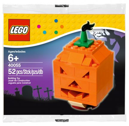 LEGO Saisonnier 40055 La citrouille d'Halloween