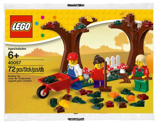 LEGO Saisonnier 40057 Scène d'Automne