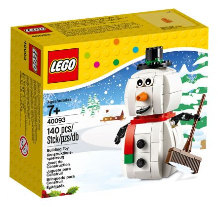 LEGO Saisonnier 40093 Le bonhomme de neige