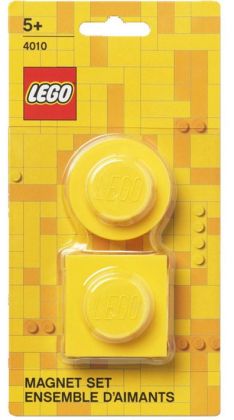 LEGO Objets divers 4010 Ensemble d'aimants - Jaune