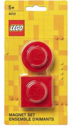 LEGO Objets divers 4010 Ensemble d'aimants - Rouge