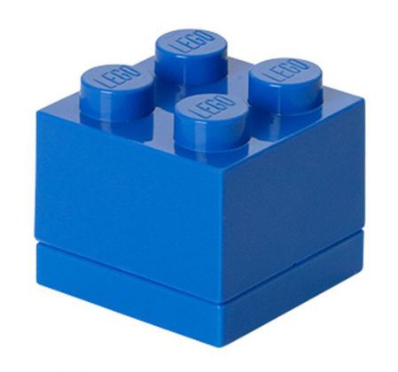 LEGO Rangement 40111731 LEGO Mini Box Bleu 4 plots