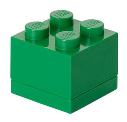 LEGO Rangements 40111734 LEGO Mini Box Vert 4 plots