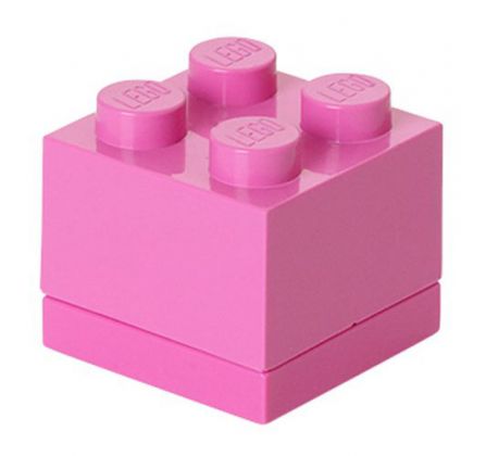 LEGO Rangements 40111739 LEGO Mini Box Rose 4 plots