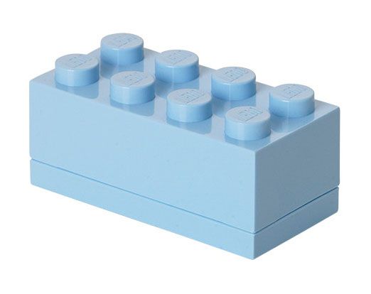LEGO Rangements 40121736 Lunch box Bleu Clair - Small