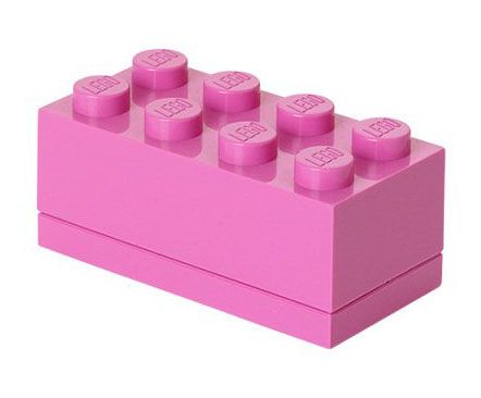 LEGO Rangements 40121739 Lunch box Rose Foncé - Small