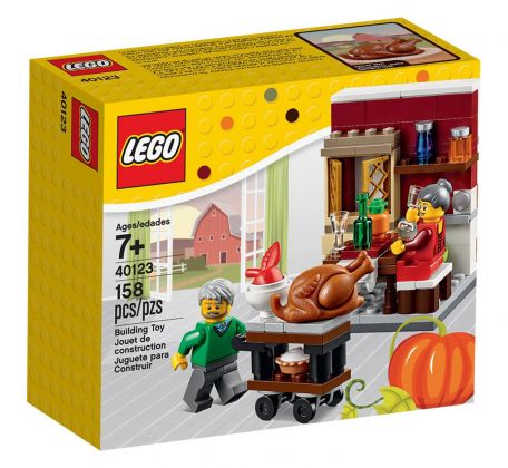 LEGO Saisonnier 40123 Le repas de Thanksgiving