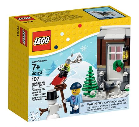 LEGO Saisonnier 40124 Scène hivernale