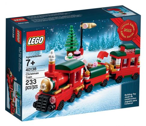 LEGO Saisonnier 40138 Le train de Noël