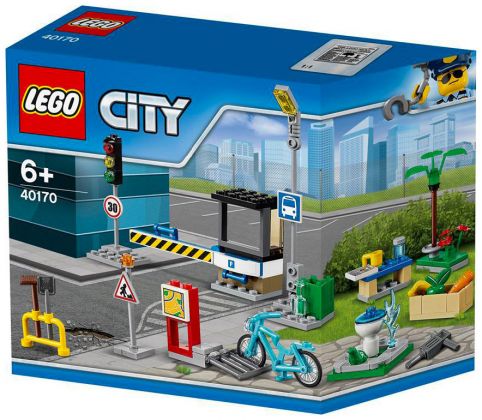 LEGO City 40170 Ensemble d'accessoires Construis ma ville LEGO City