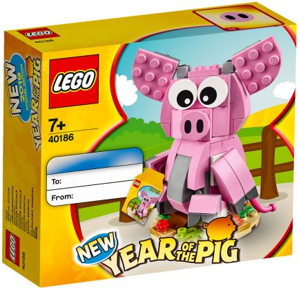 LEGO Saisonnier 40186 L'année du Cochon