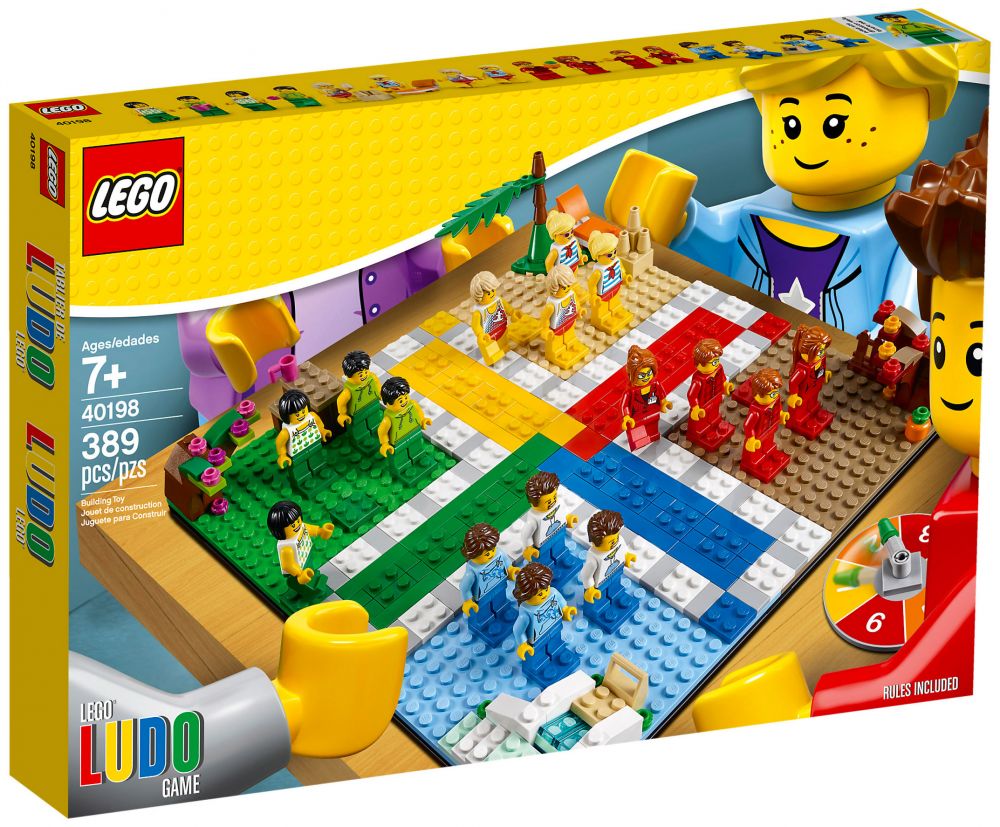 LEGO Jeux de société 40198 pas cher, Le jeu des petits chevaux LEGO