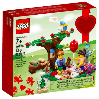 LEGO Saisonnier 40236 Pique-nique romantique de la Saint-Valentin