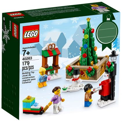 LEGO Saisonnier 40263 La place de Noël LEGO