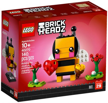 LEGO BrickHeadz 40270 Abeille de Saint-Valentin