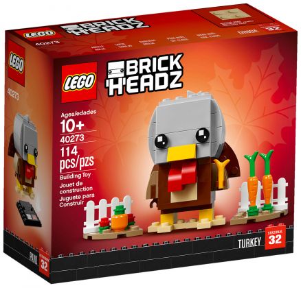 LEGO BrickHeadz 40273 La dinde de Thanksgiving