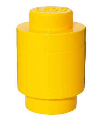 LEGO Rangements 40300157 Boite ronde jaune 1 plot