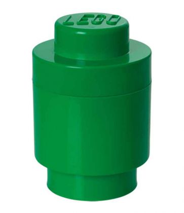 LEGO Rangements 40301734 Boite ronde verte 1 plot