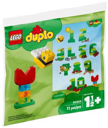 LEGO Duplo 40304 Apprends les chiffres avec DUPLO (Polybag)