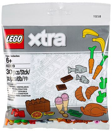 LEGO Objets divers 40309 LEGO Xtra - Accessoires sur le thème de la nourriture