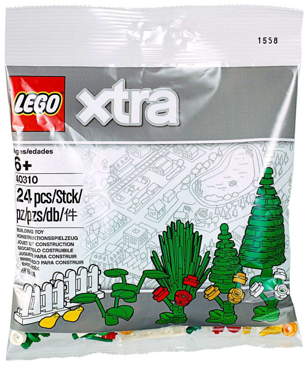 LEGO Objets divers 40310 pas cher, LEGO Xtra - Accessoires sur le thème de  la botanique