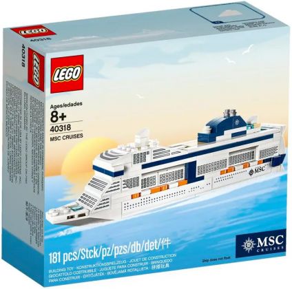 LEGO Objets divers 40318 MSC Croisières Edition Limitée