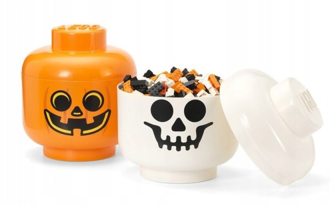 LEGO Rangements 4032 2 Têtes de rangement, édition Halloween, Taille L