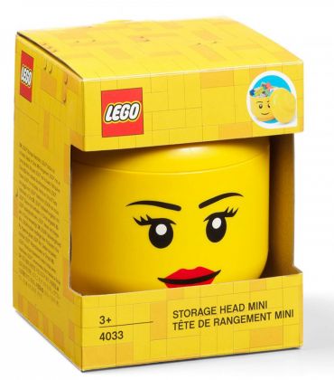 LEGO Rangement 4033 Boîte de rangement tête fille