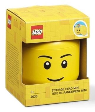 LEGO Rangements 4033 Boîte de rangement tête garçon 